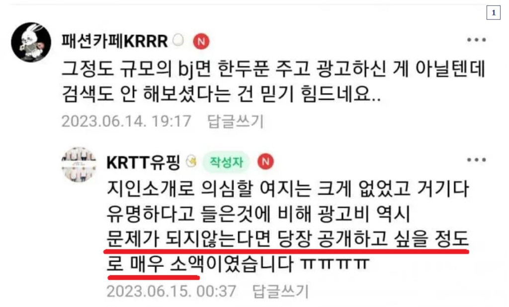 포모스 철구한테 광고 준 유핑 난리남 철구한테 광고 준 유핑 난리남