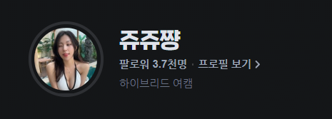 6.25 참전용사를 위해 기부 방송을 진행한 여캠
