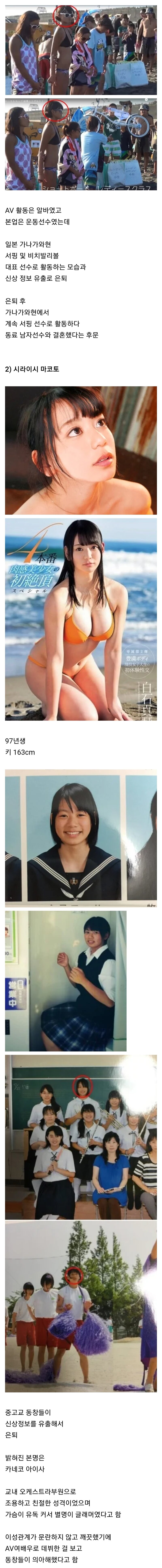 신상이 털려서 사라진 안타까운 AV 여배우들