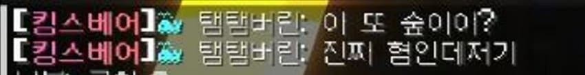 탬탬버린 숲비하 발언 뭐냐
