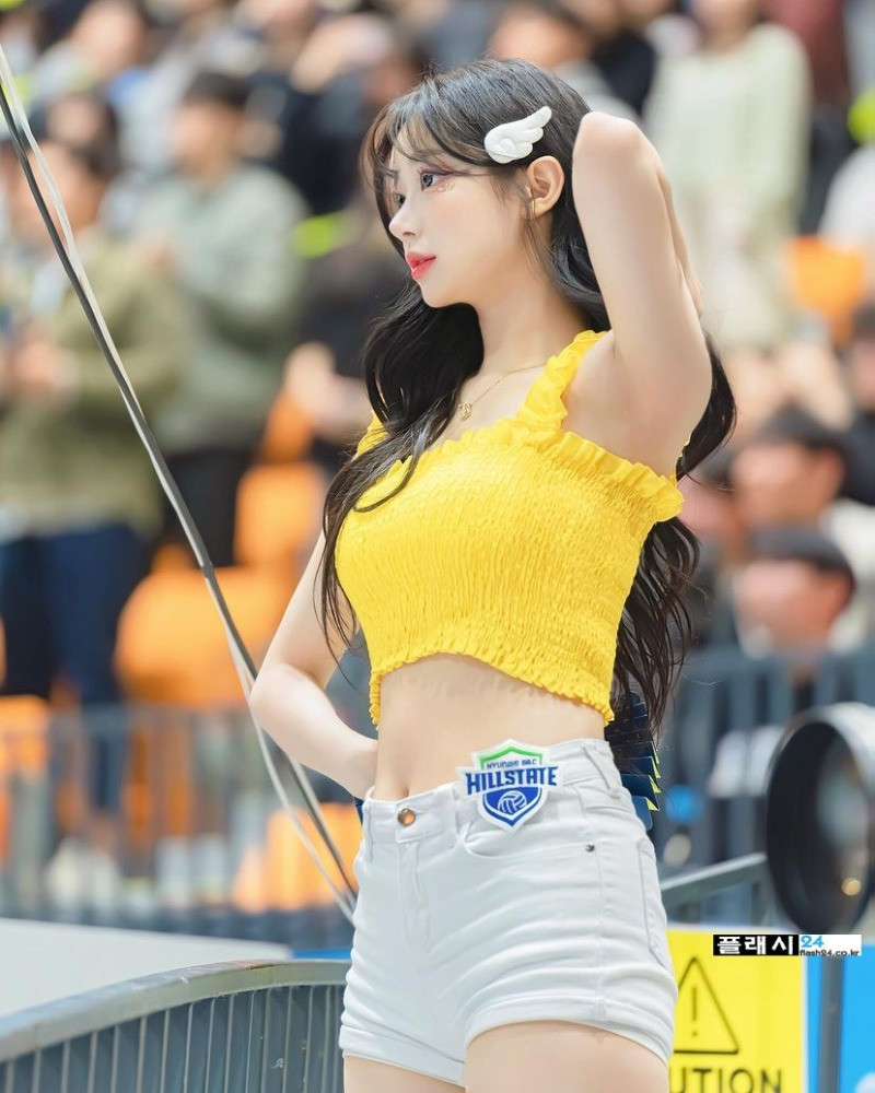 ㅇㅎ)탄력좋은 이주은 치어리더 힙라인