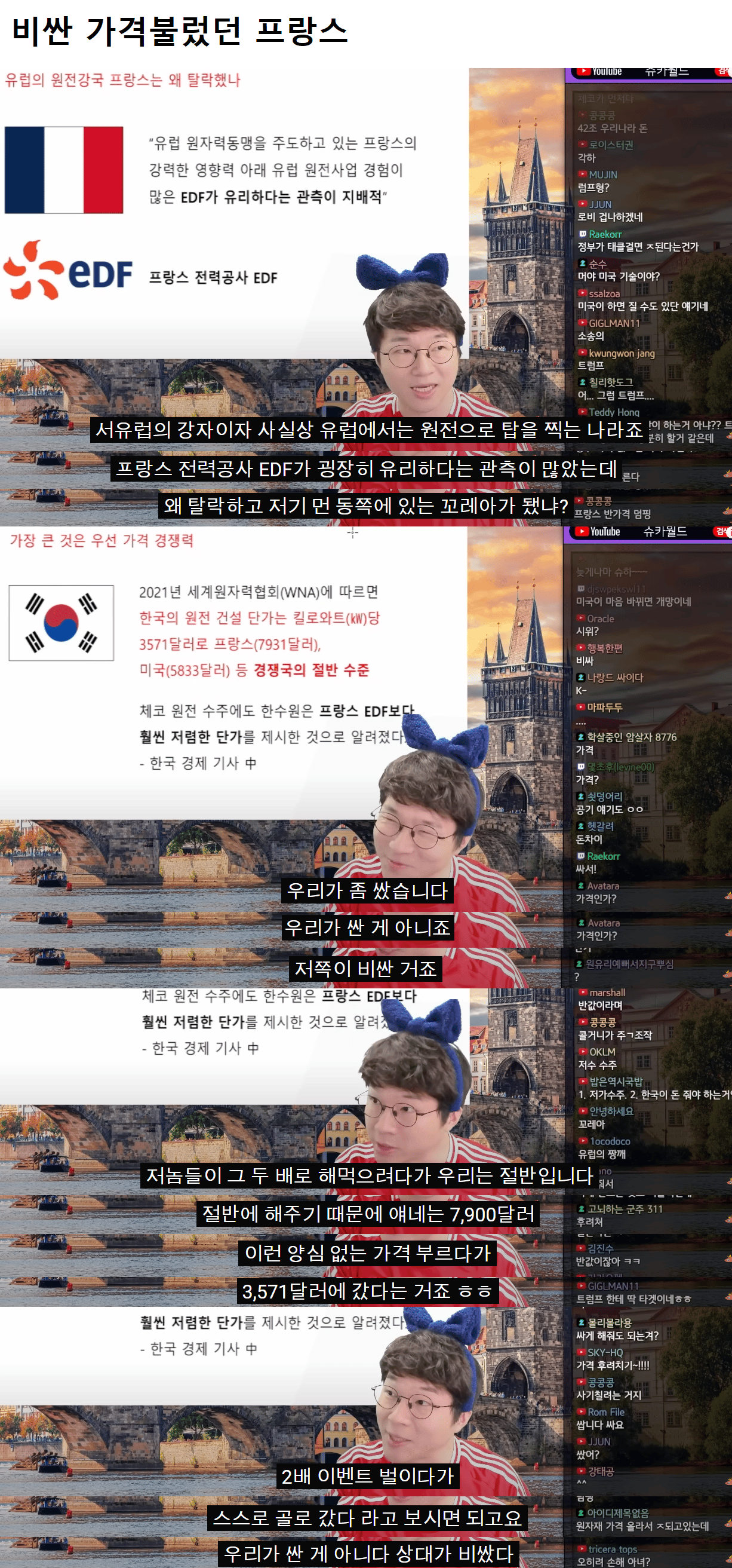 슈카월드.. 체코 원전 24조 수주 이유