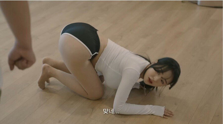 층간소음 항의하러 온 여성분 복장이...