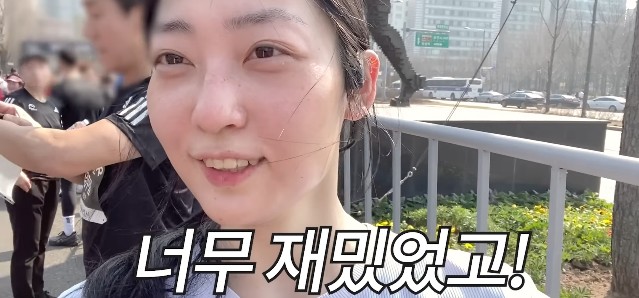 마라톤에 도전한 어느 유투버