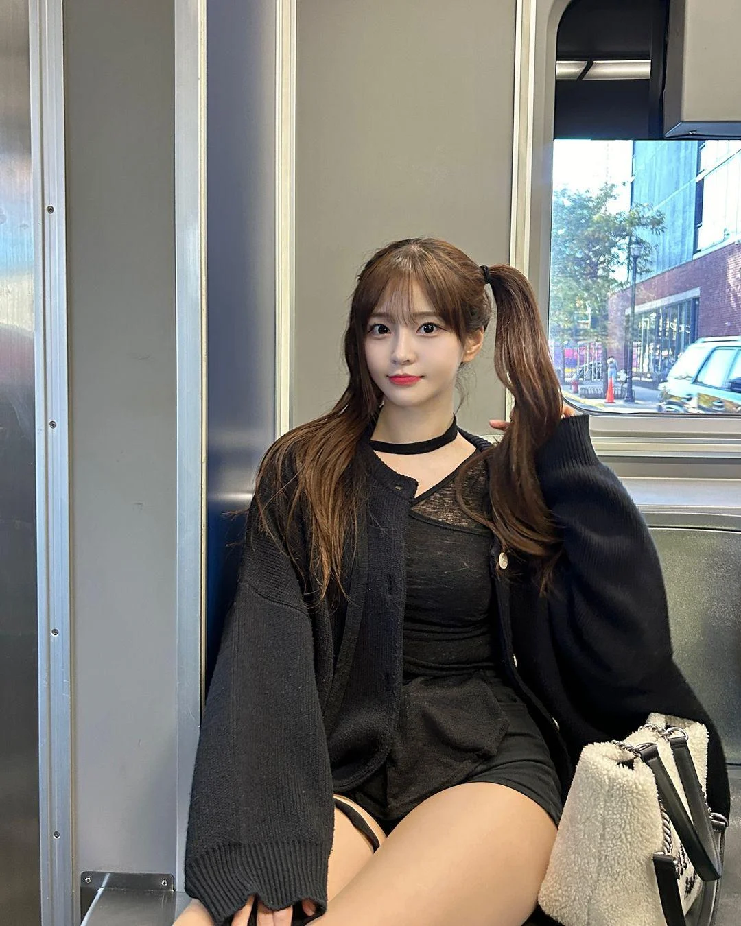 양갈래머리한 박민정 미모 ㄷㄷ