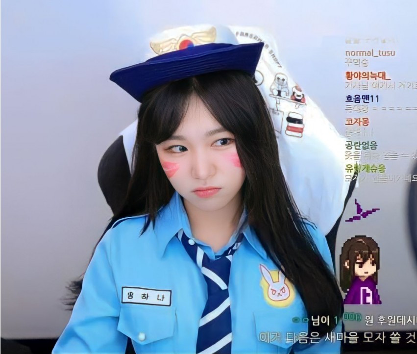 치지직 와꾸갑 소니쇼 토라진 표정.. jpg
