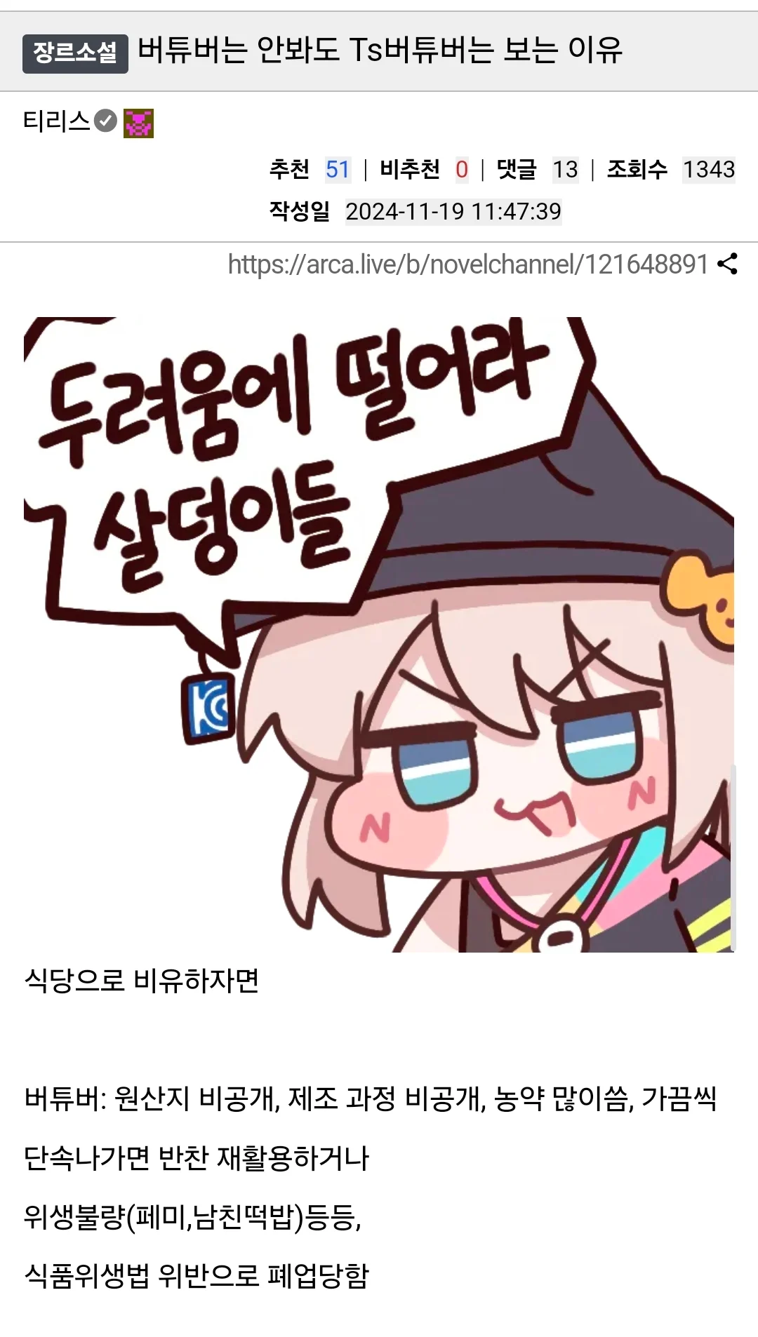 버튜버는 안 봐도 TS 버튜버는 보는 이유
