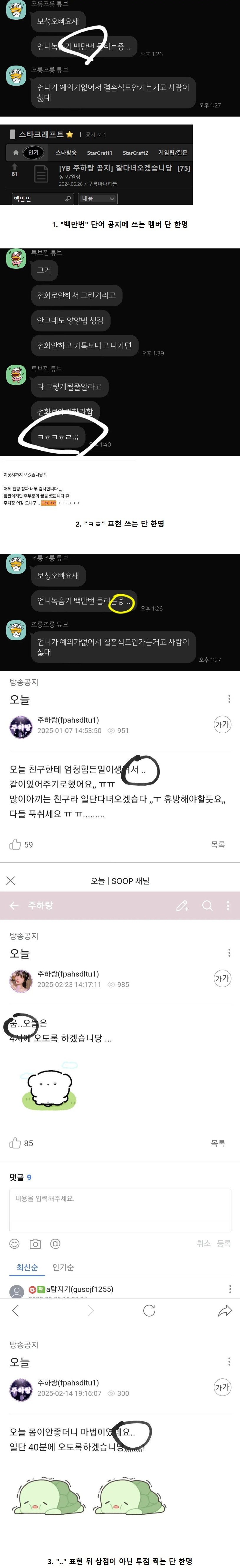 '카톡 게이트' 염보성 뒷담한 YB 여캠 검거 ㄷㄷ
