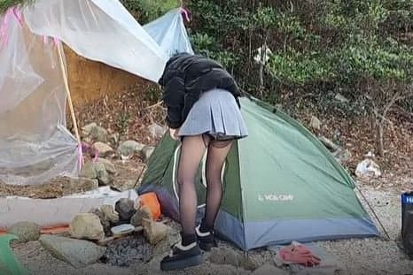 이지상 무인도 방송에 찾아온 여우비 검스 뒷태 ㅗㅜㅑ