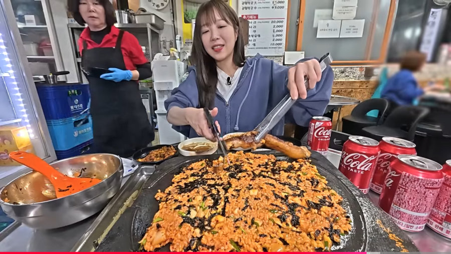 통대창 40인분 도전하는 쯔양 ㄷㄷ