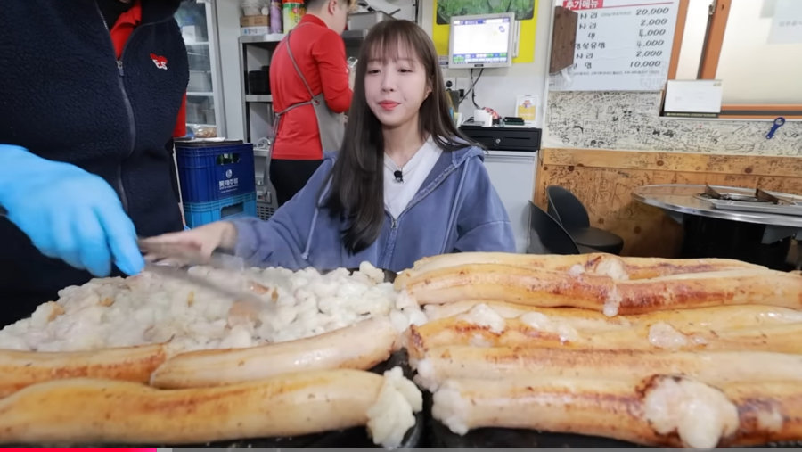 통대창 40인분 도전하는 쯔양 ㄷㄷ