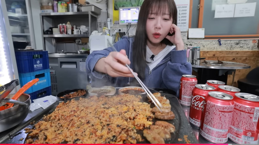 통대창 40인분 도전하는 쯔양 ㄷㄷ