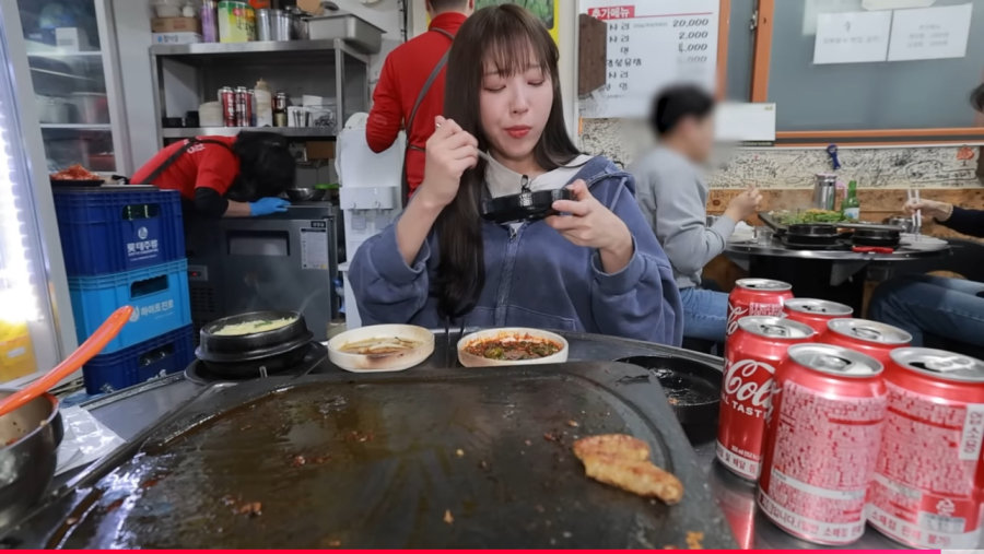 통대창 40인분 도전하는 쯔양 ㄷㄷ