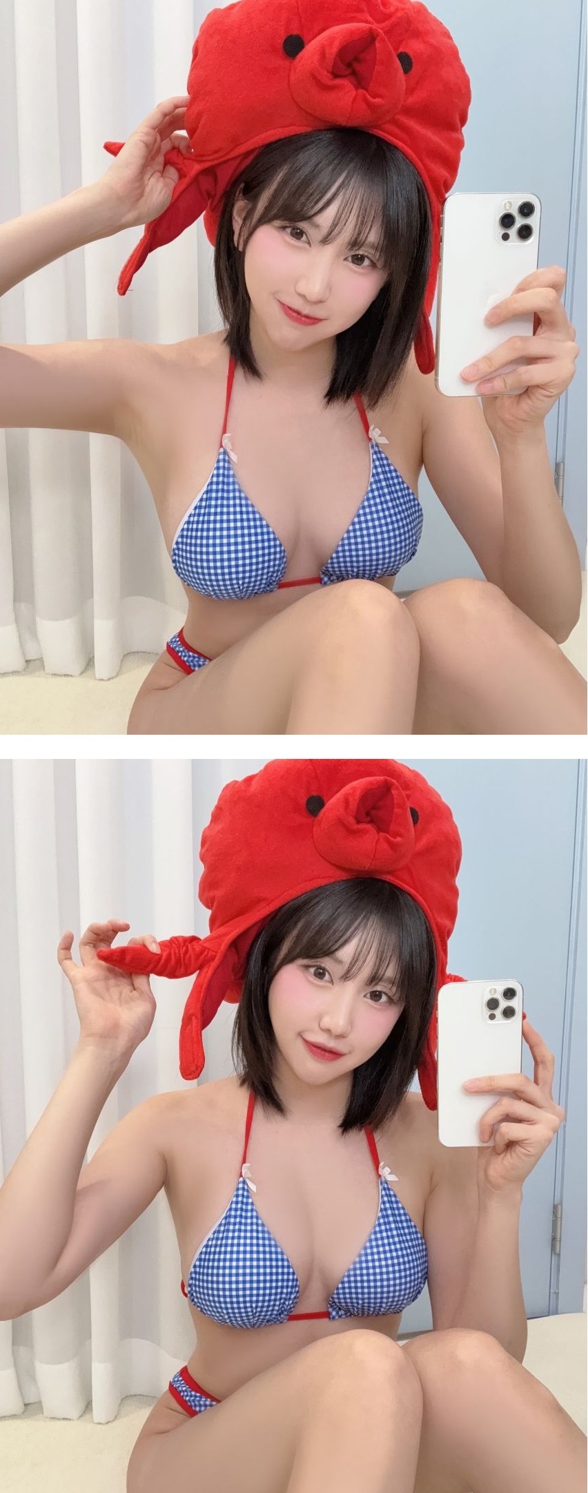 얘 트위치 시절엔 옷 얌전하게 입었는데..