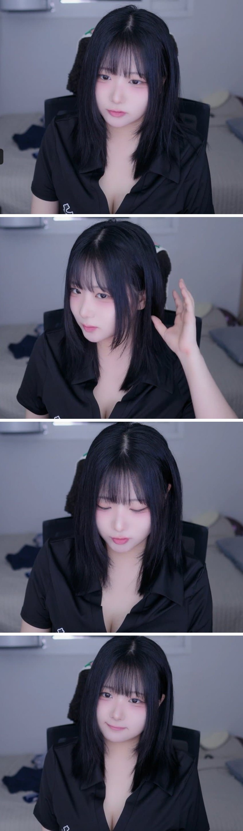 가슴 큰 여캠이 억울하다는 거