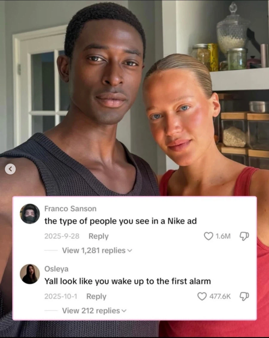 엄청 표준적인 인간처럼 생겼다고 인기인 커플