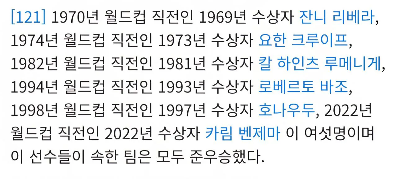 의외로 아직 단 한번도 깨지지 않은 월드컵 징크스 