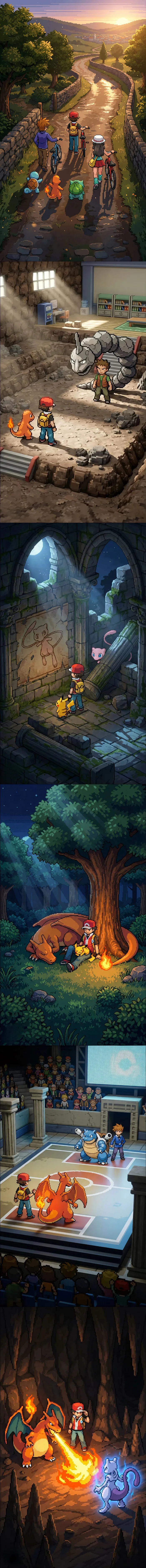 포켓몬스터 1세대 요약