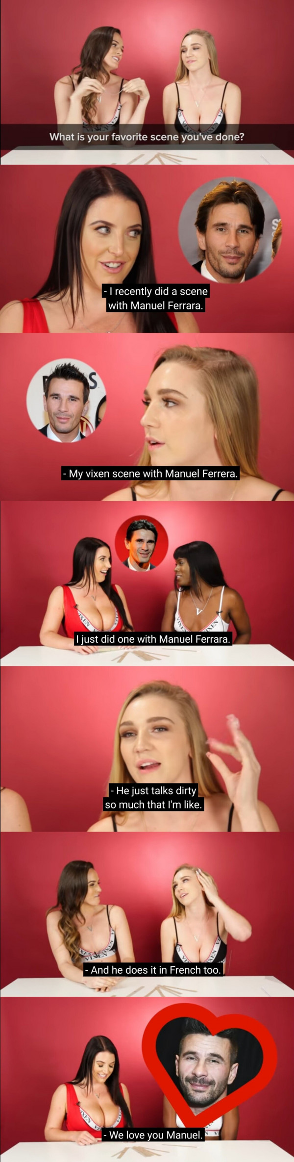 포르노 여배우들이 꼽은 가장 쩔어줬던 남자 배우