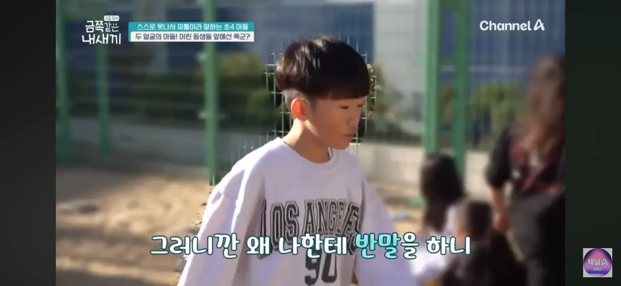 학교에서 후배 폰 벽돌 내리친 금쪽이 