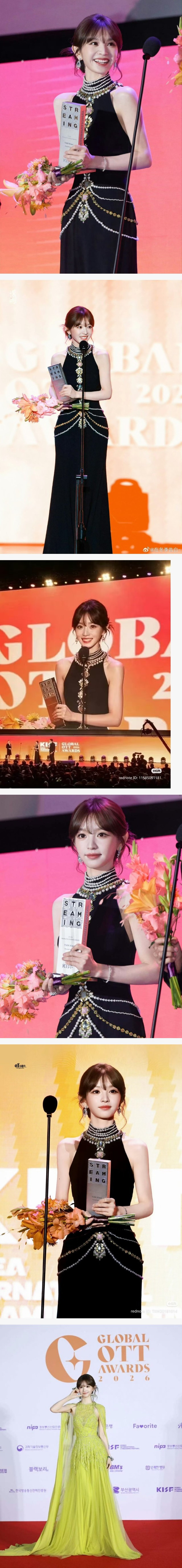 한국 시상식에 온 여배우 미모 ㄷㄷ