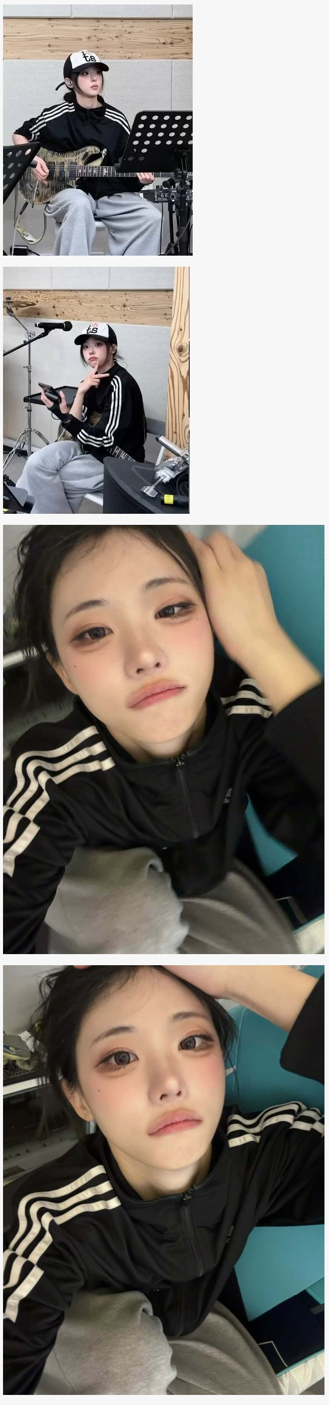 QWER 히나 얜 화장스타일이 왜 이따구임?